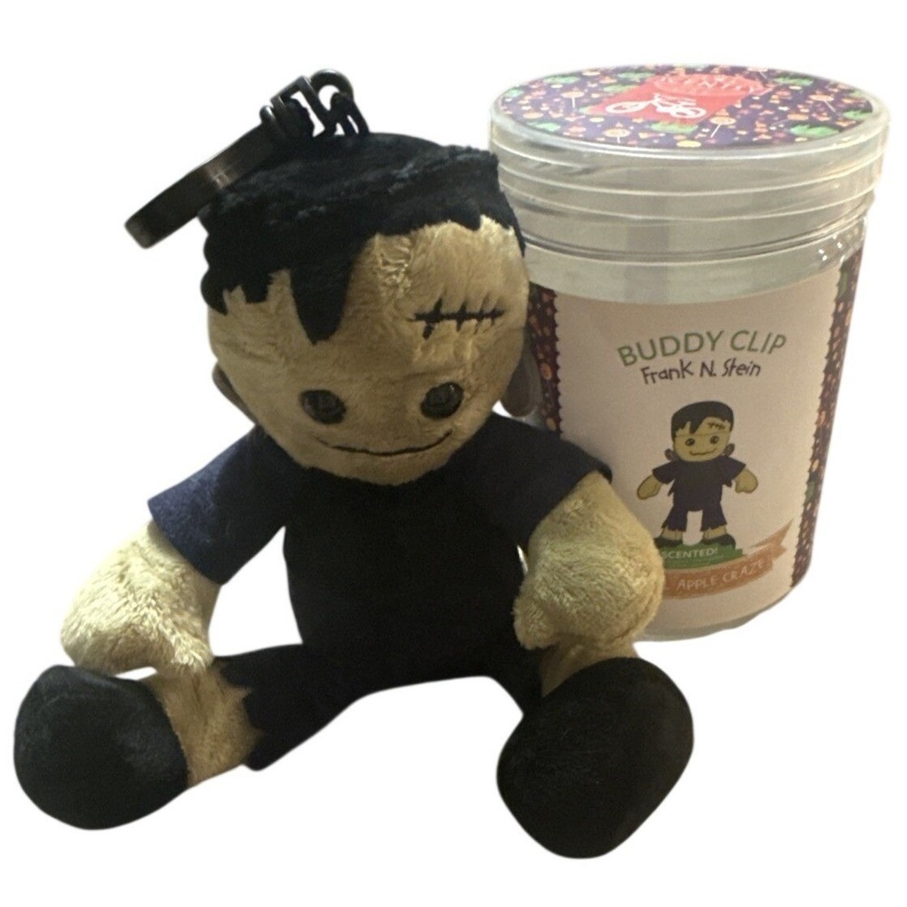 Scentsy Frank N Stein Buddy Clip Caramel Apple Halloween NEW In Package